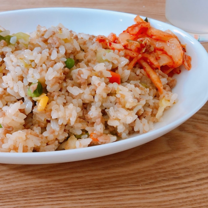 焼肉のたれを使った 簡単チャーハン